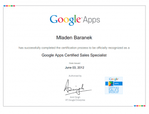 Google Apps Certified Sales Specialist