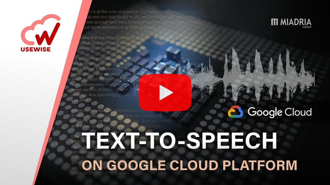 Text-to-Speech on GCP